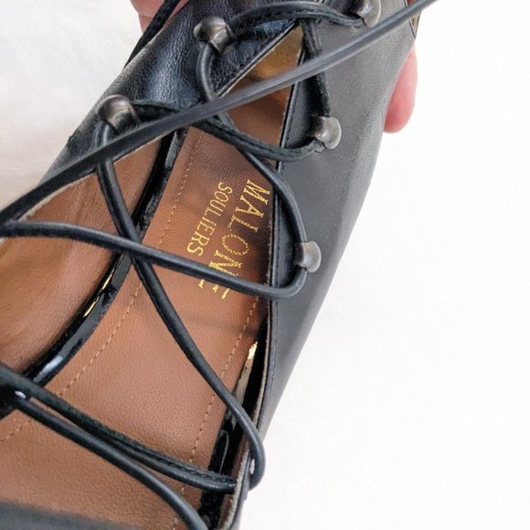 Malone Souliers Savannah Bootie in Black Lace Up - Picture 7 of 12